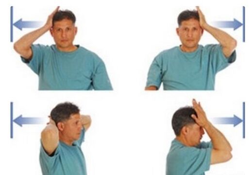 Auto -massagem com osteocondrose