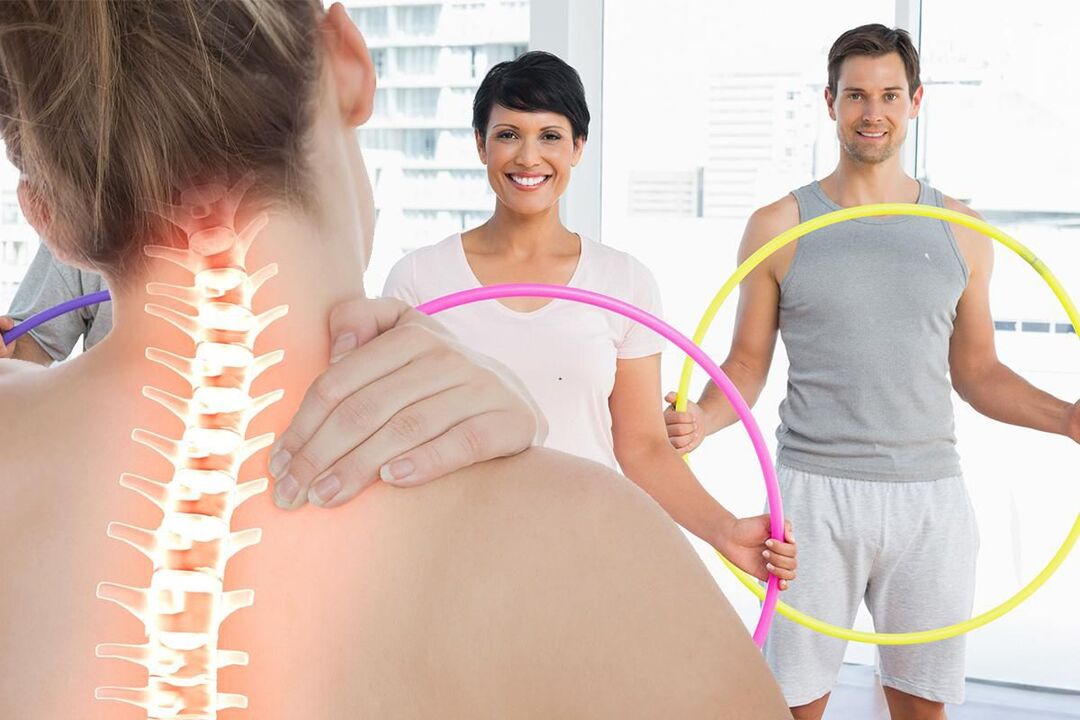 Estilo de vida ativo com osteocondrose